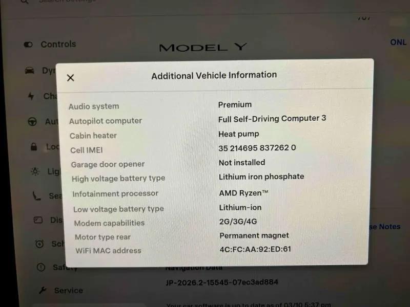 2022 Tesla Model Y (60kWh), photo 10